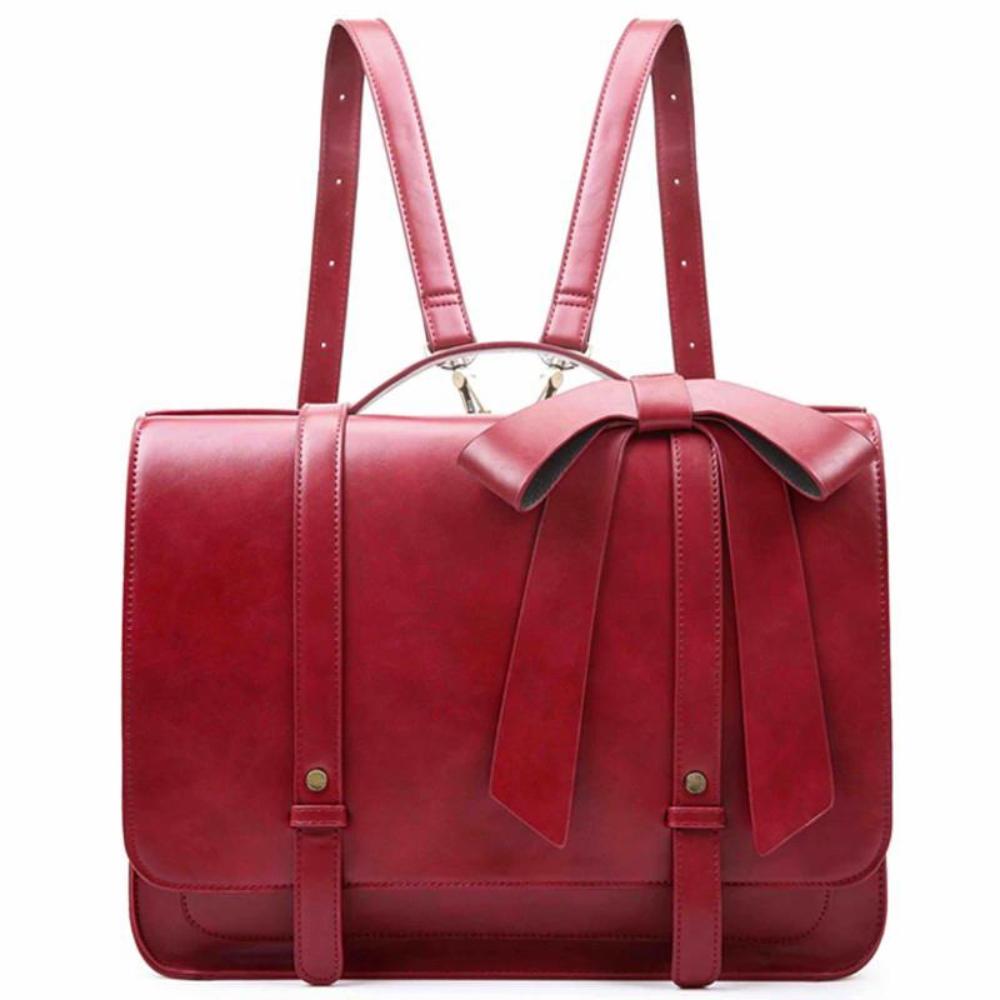 Knoten | Sac Retro Twist bleu-rose