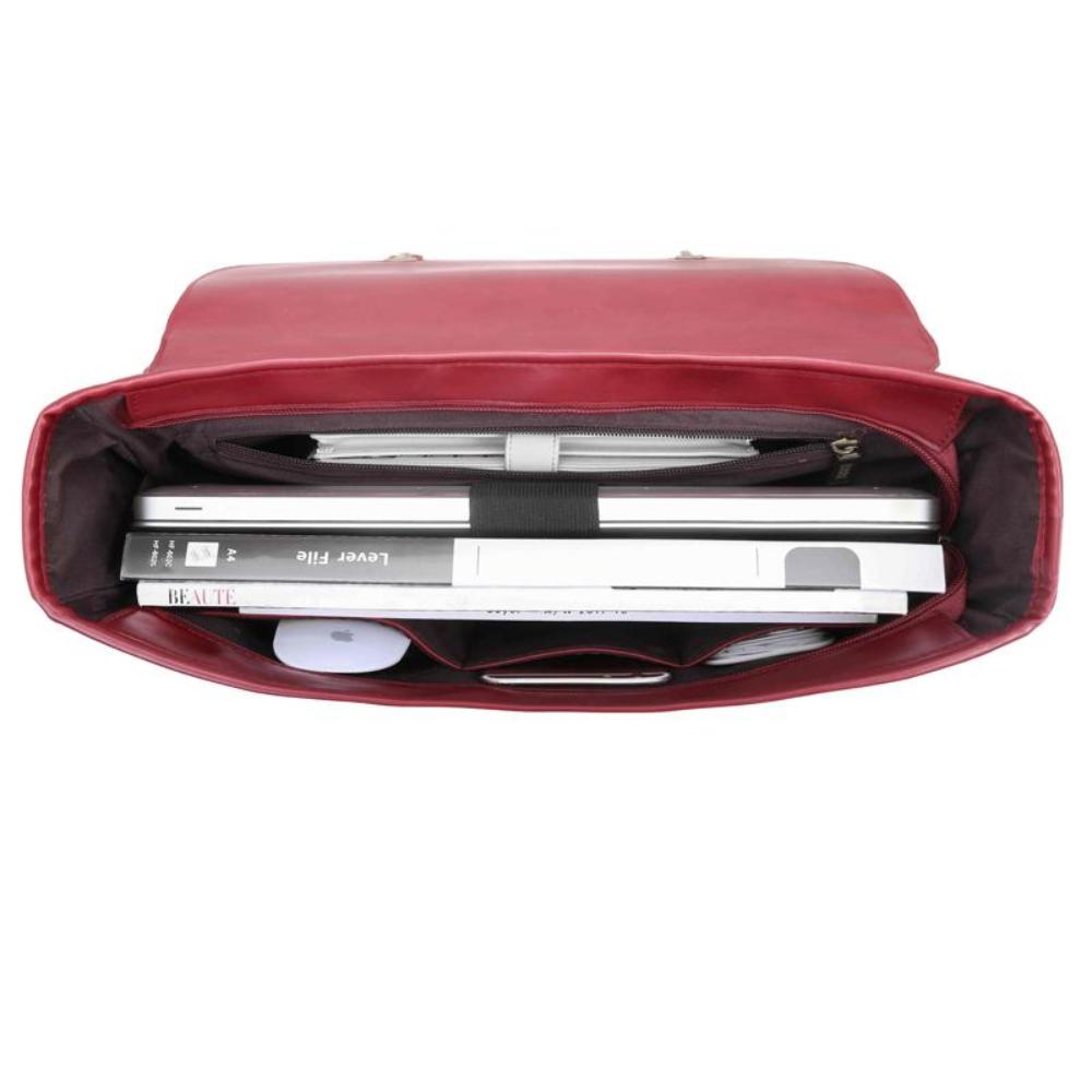 Knoten | Sac Retro Twist bleu-rose