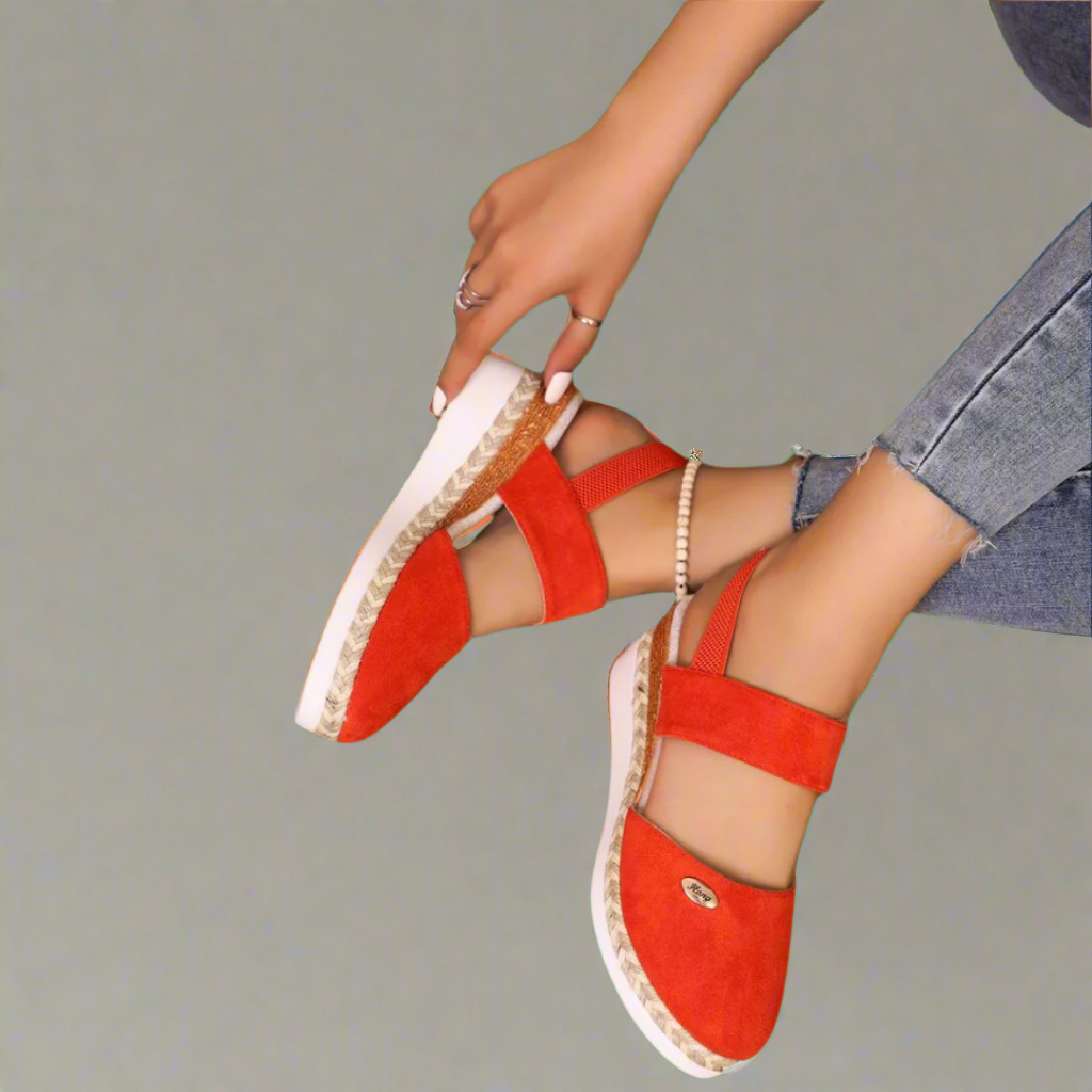 Gitta | Plus-Size Hakken Sandalen voor Vrouwen – Comfortabel en veelzijdig