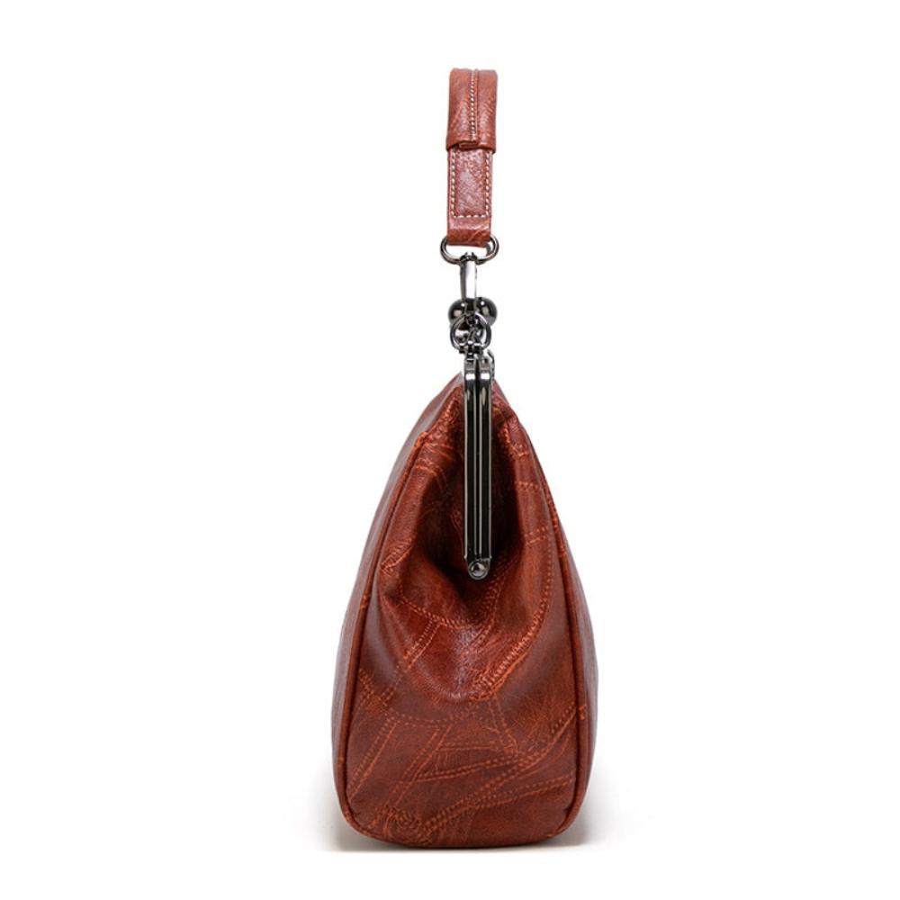 Mila | Vintage tas tijdloos met elegante klep sluiting