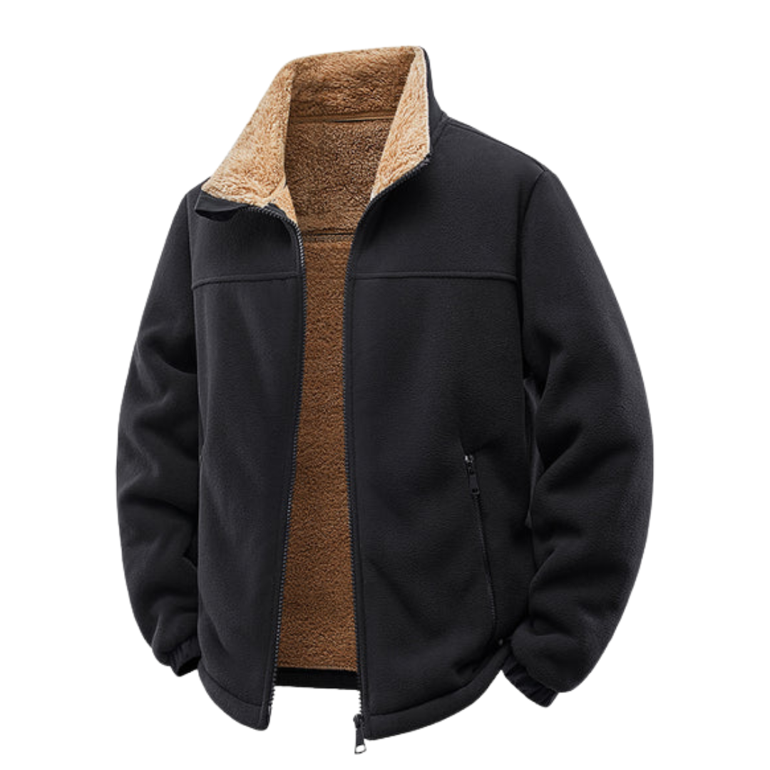 Polar Fleece Jas in Streetwearstijl