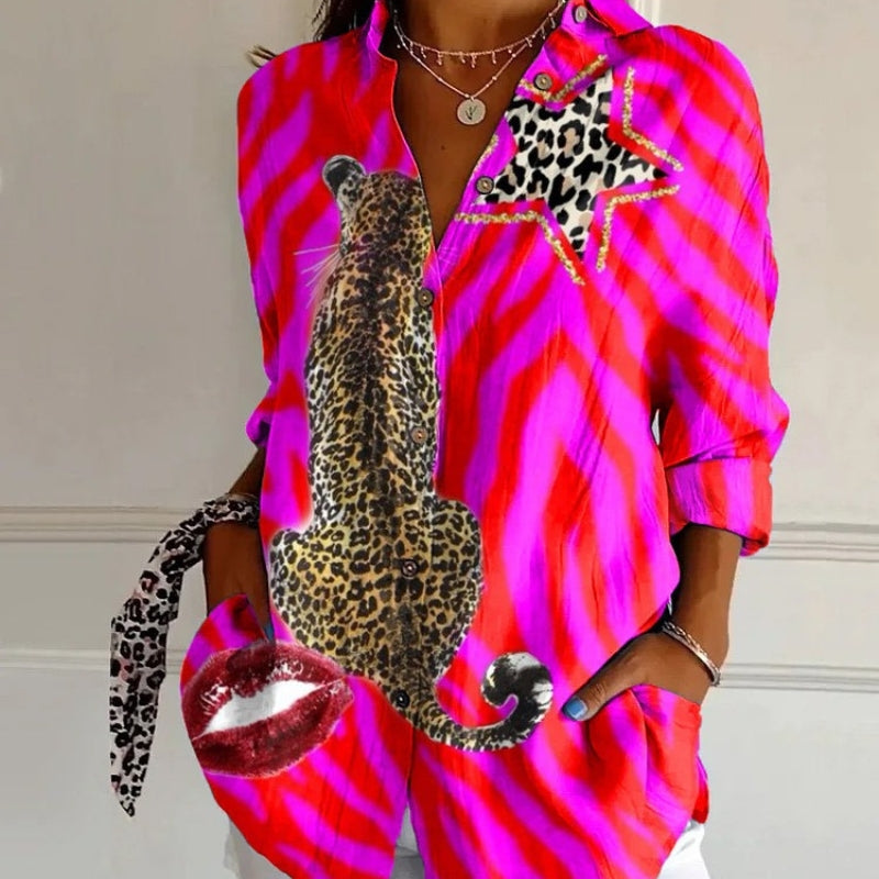 Diane | Elegante Artistieke Blouse