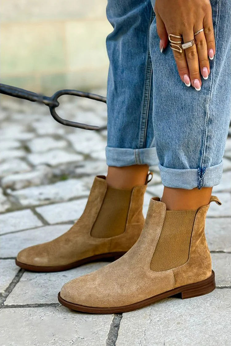 Maria™ | Chelsea boots van suede