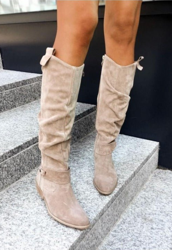 Arvielle – Verfijnde en Elegante Leren Laarzen