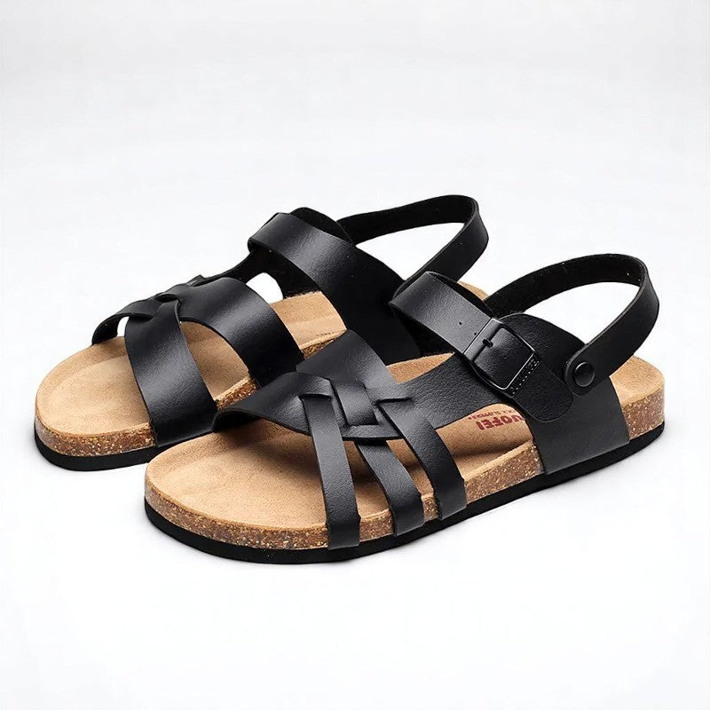 Judit™ | Leren Sandalen