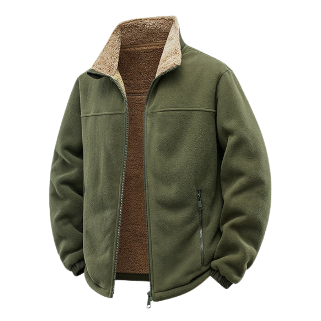 Polar Fleece Jas in Streetwearstijl