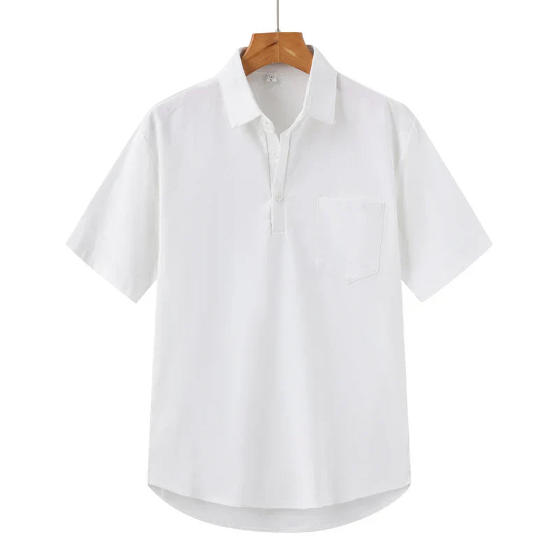 Savrani™ | Linnen Polo Shirt