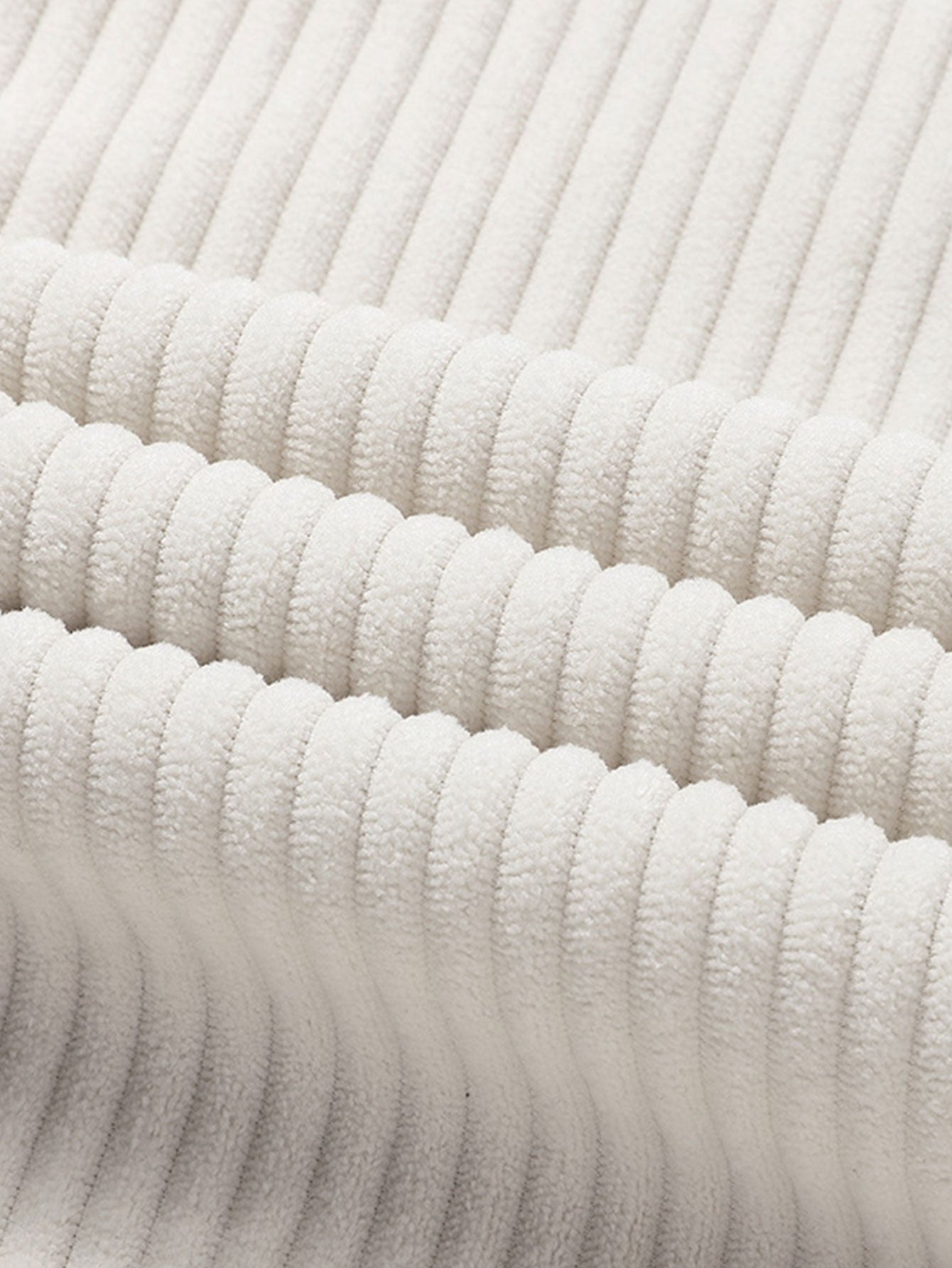 Geribbelde Corduroy Overhemd met Knopen