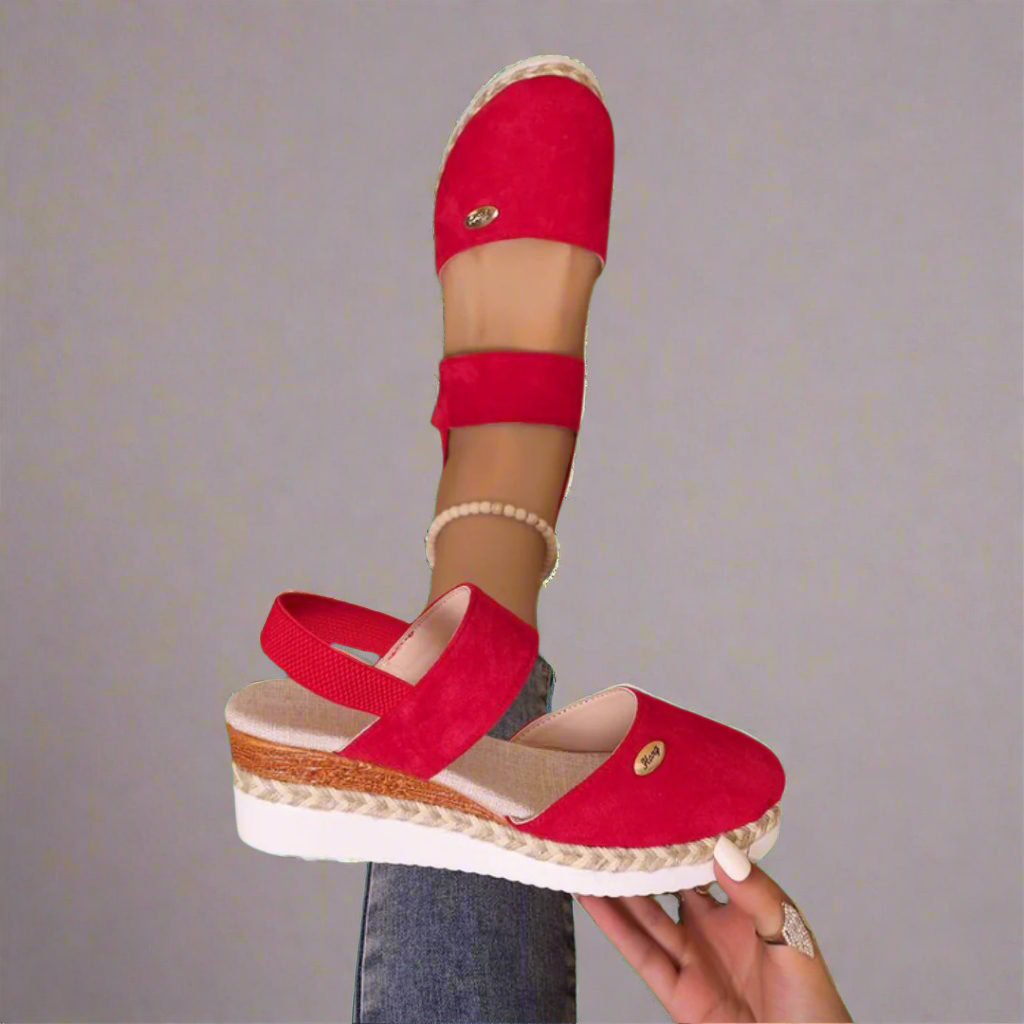 Gitta | Plus-Size Hakken Sandalen voor Vrouwen – Comfortabel en veelzijdig