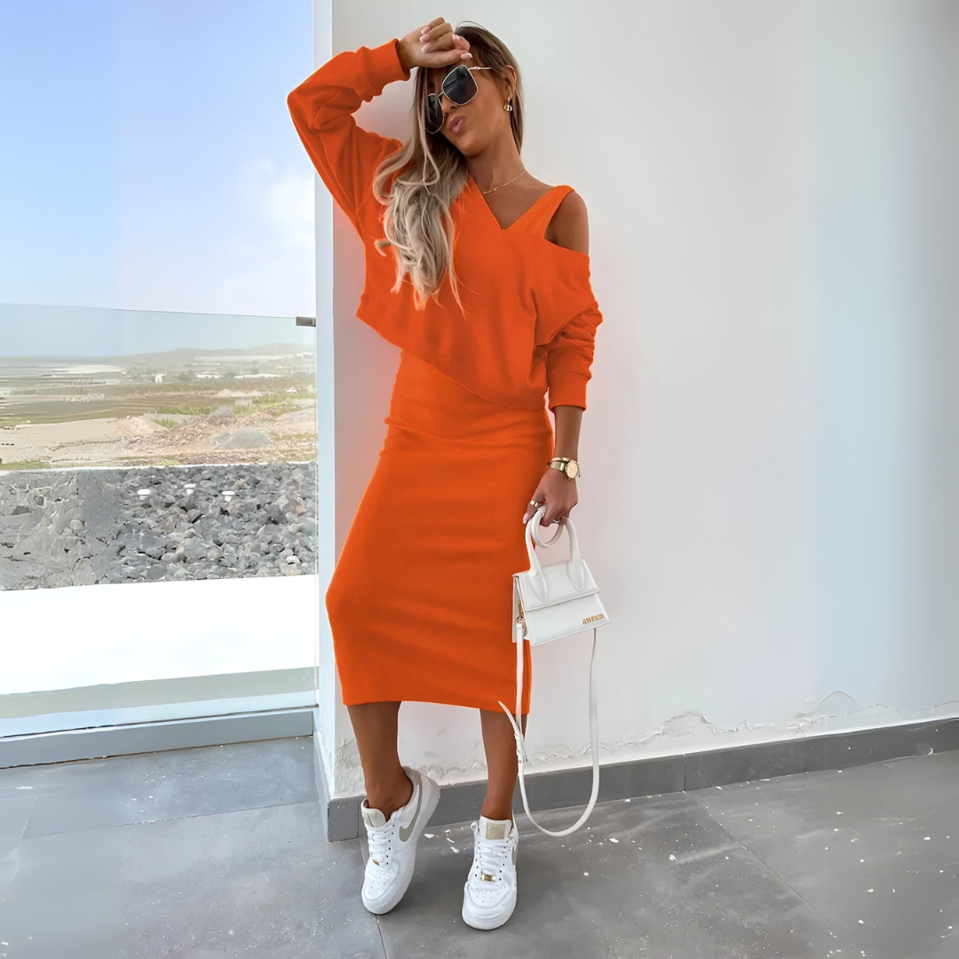 Edith™ | Twee-delig jurken set