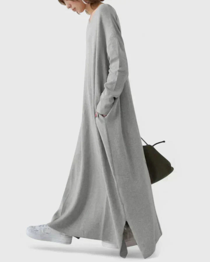 Gryelle | Verfijnde Jurk voor Koudere Dagen