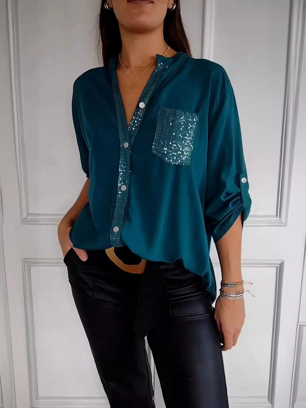 Elaine | Elegante Glamour Blouse