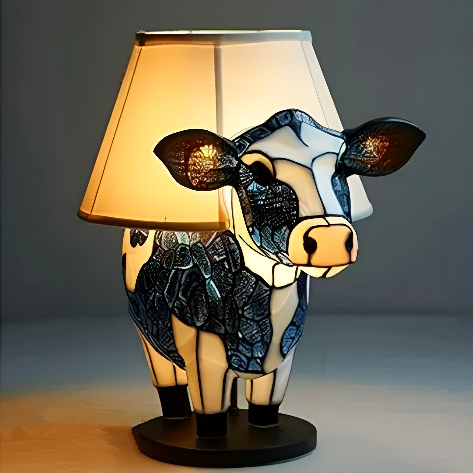 Marguerite | Krowa Magisk Lamp met Kleurrijk Glas