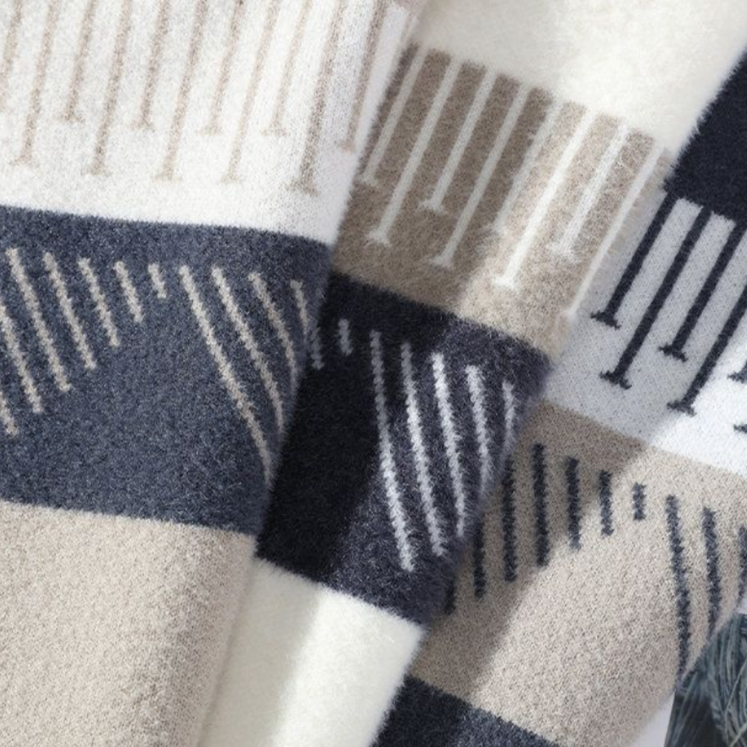 Faelan – Minimalistische Warme Trui van Breiwerk