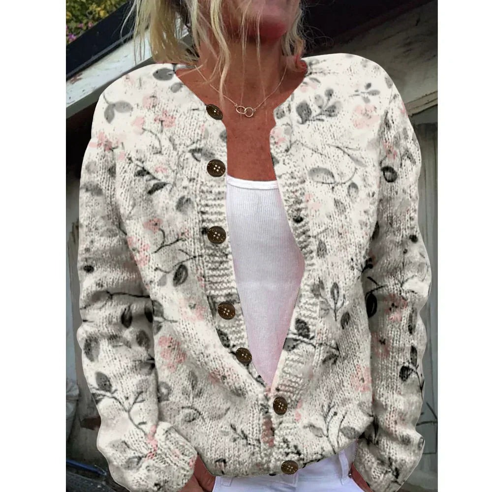 Beverly | Stijlvolle cardigan met print
