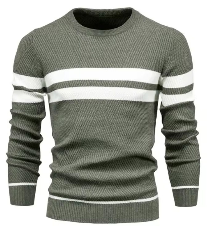 Sébastien™ | Bicolor Contrast Sweater