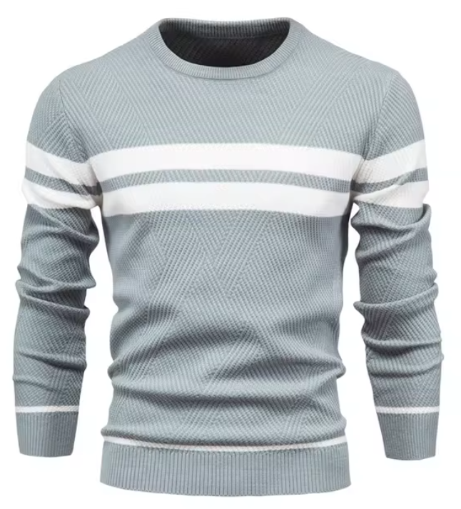 Sébastien™ | Bicolor Contrast Sweater