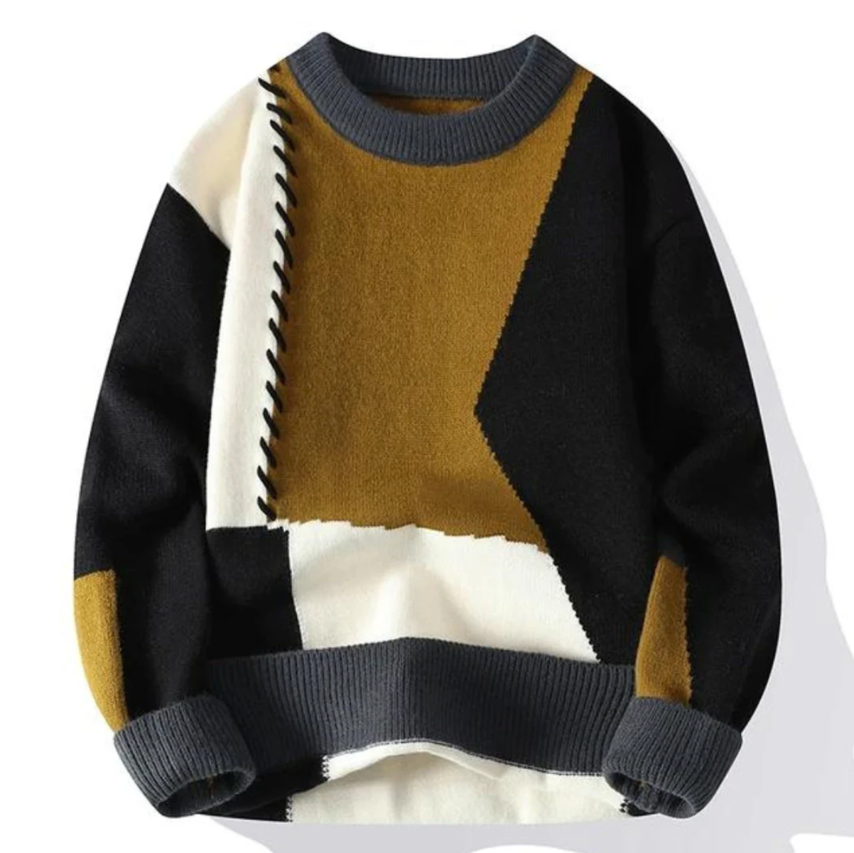Tomasz | Patchwork Sweater