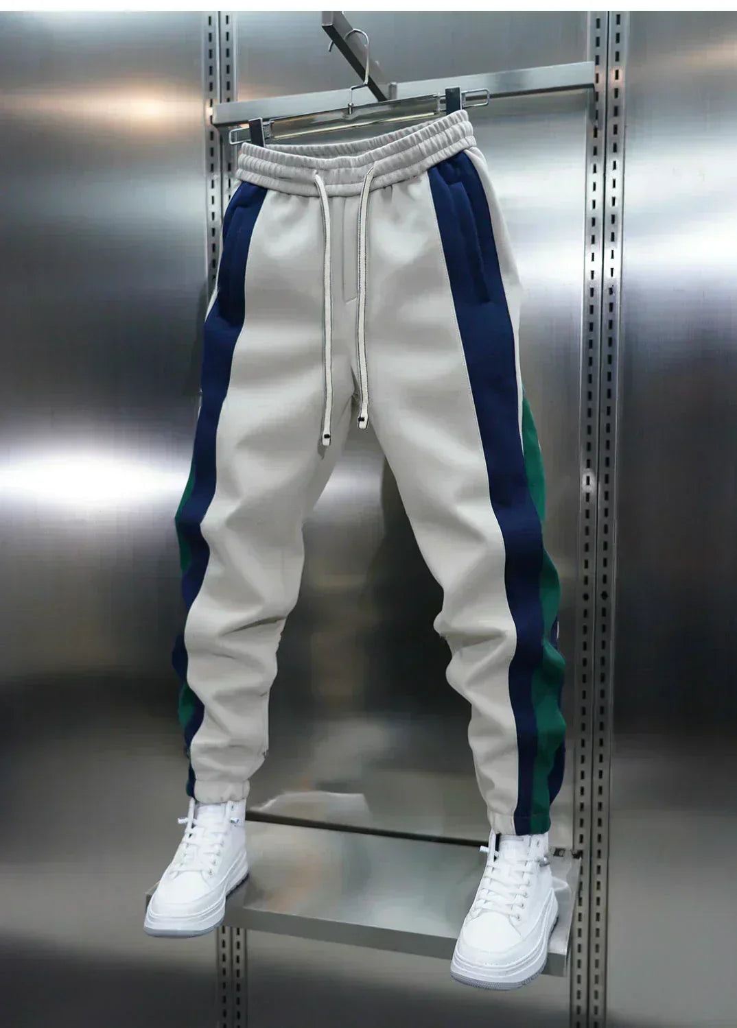 Laurent™ | Spijkerbroek met Tegenovergestelde Strepen