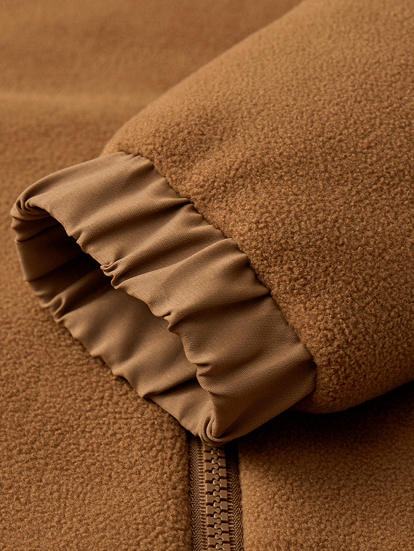 Polar Fleece Jas in Streetwearstijl