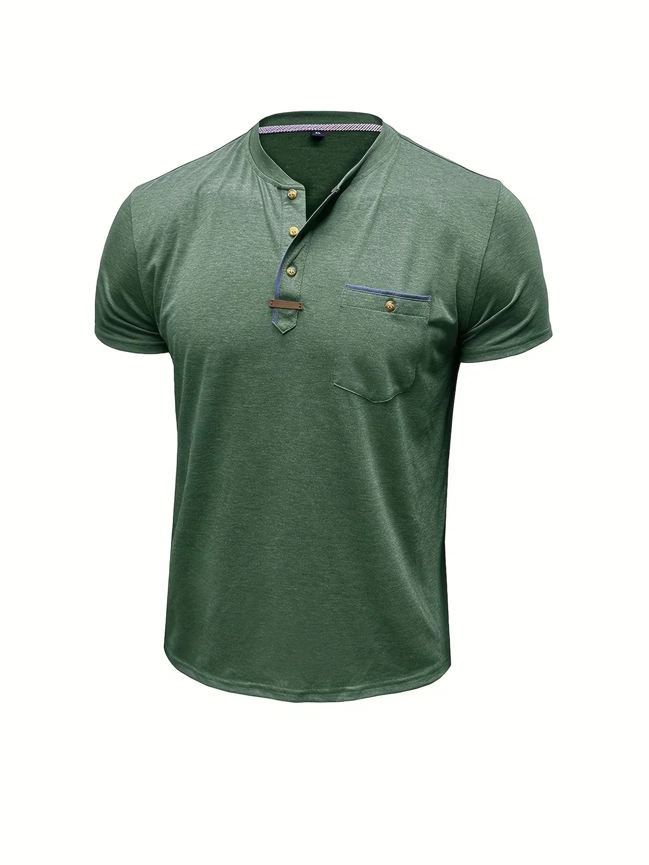 Savrani™ | Elegante T-shirt met ronde hals en zak