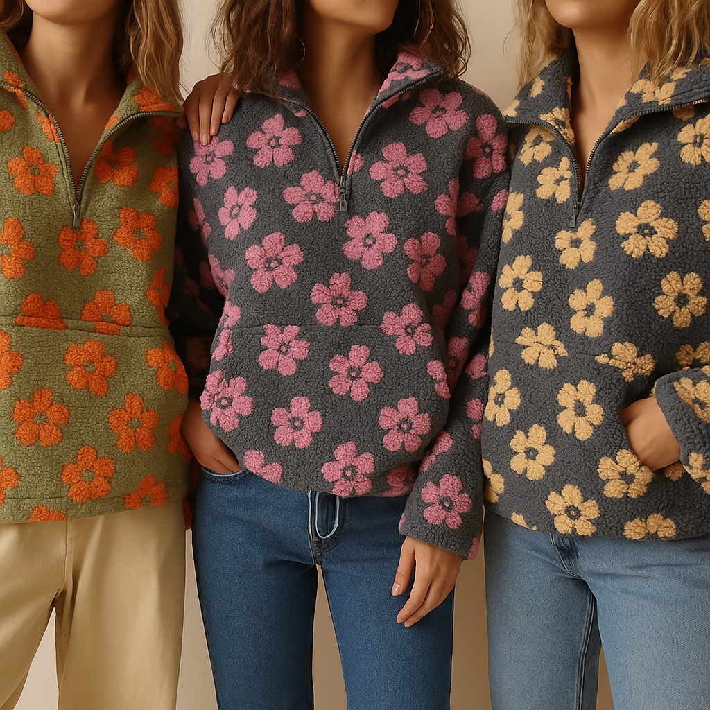 Daisy | Polar fleece trui Bloom