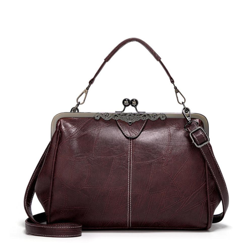 Mila | Vintage tas tijdloos met elegante klep sluiting