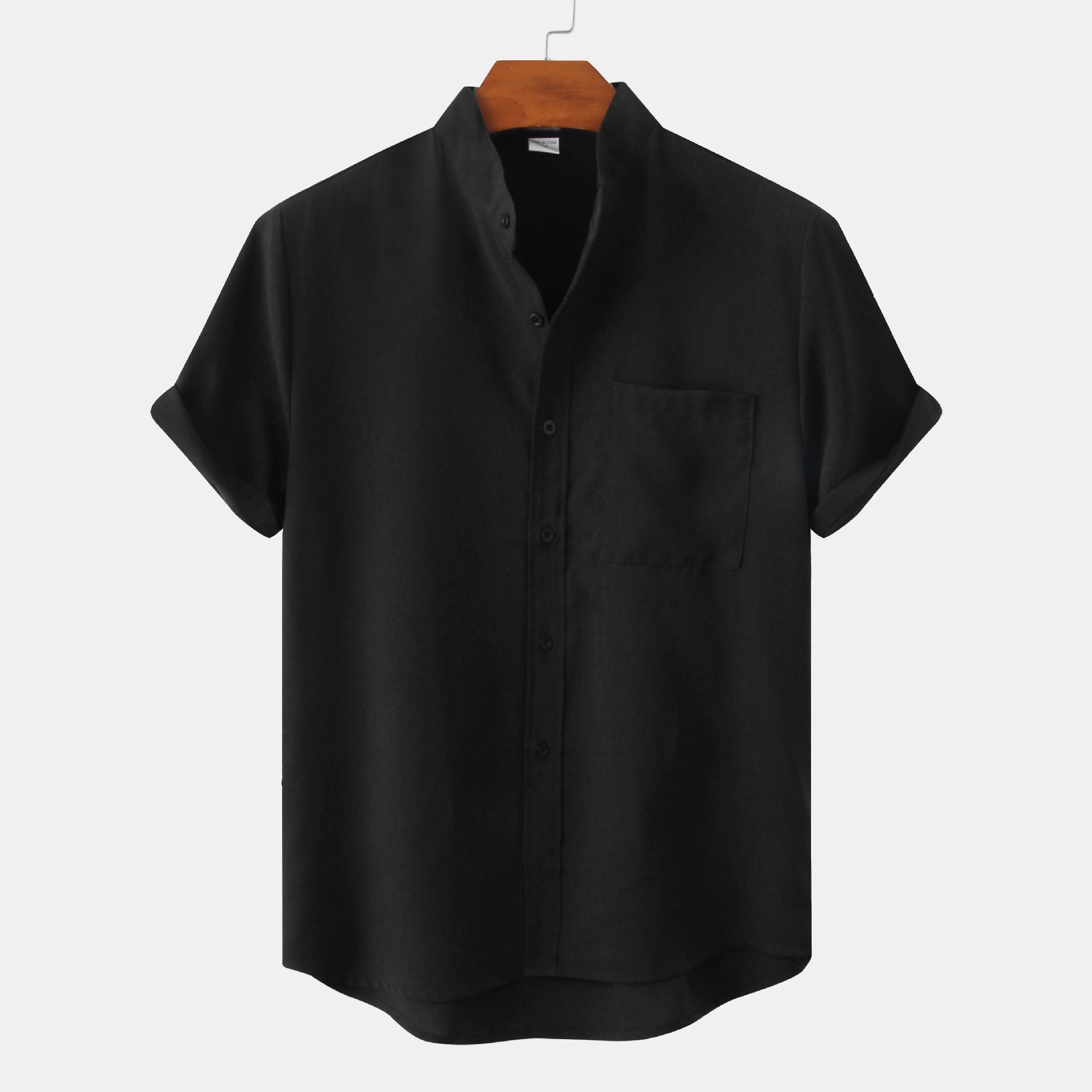 Savrani™ | Katoenen shirt met knopen.