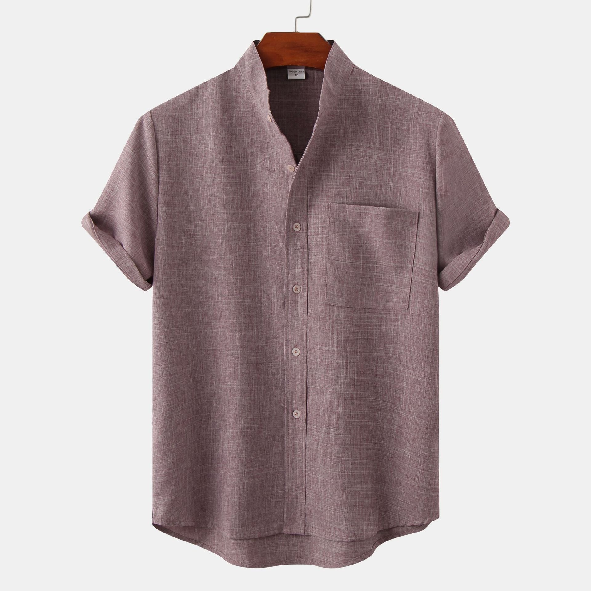 Savrani™ | Katoenen shirt met knopen.