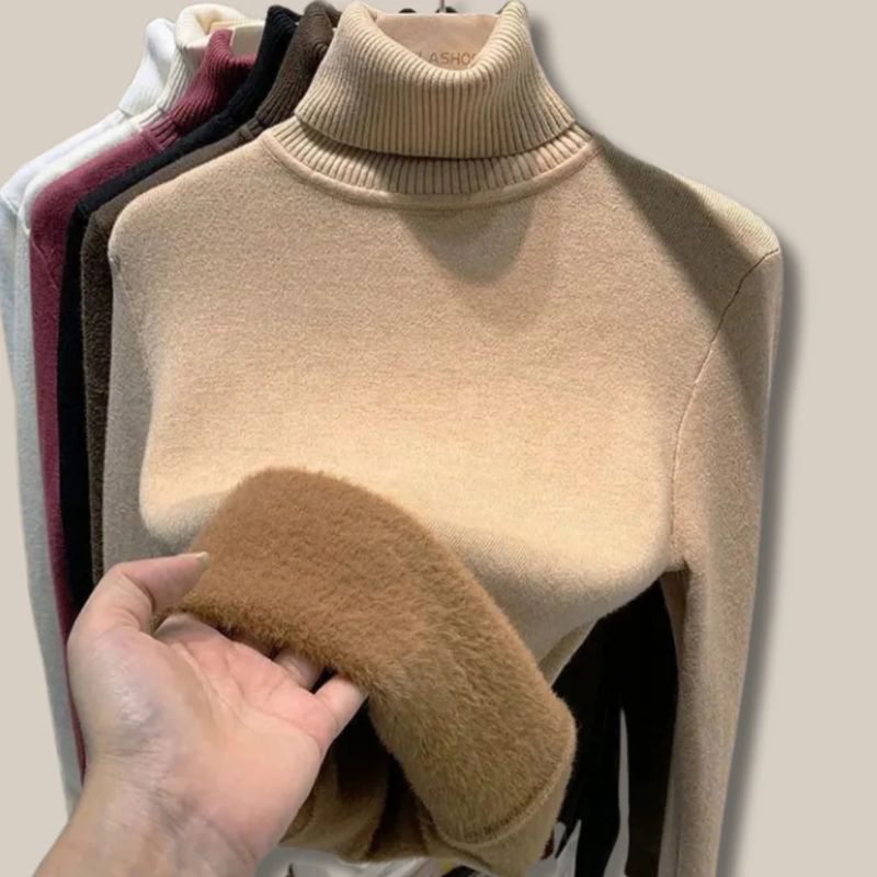 Kyra | Warme, Casual Trui met Col