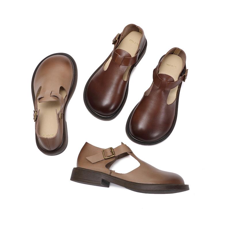 Colette™ | Mary Janes met ronde neus