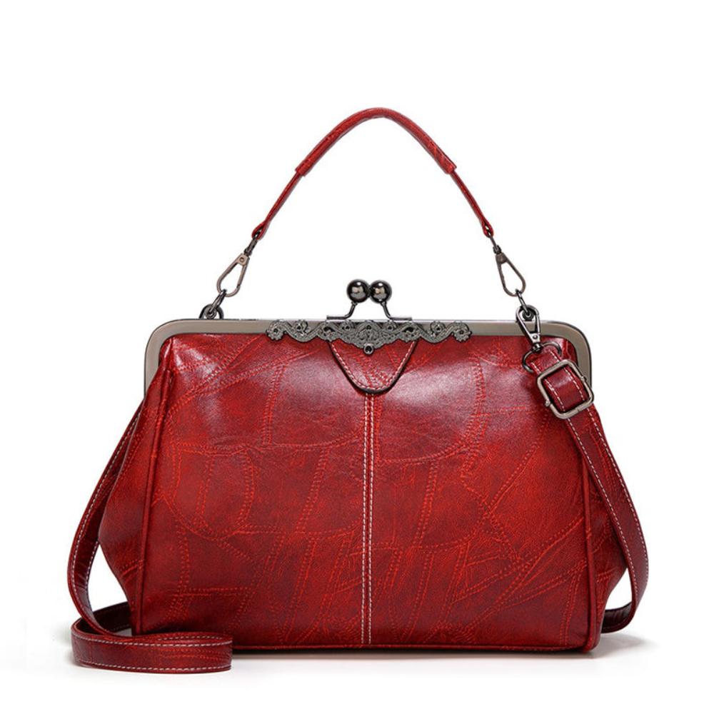 Mila | Vintage tas tijdloos met elegante klep sluiting