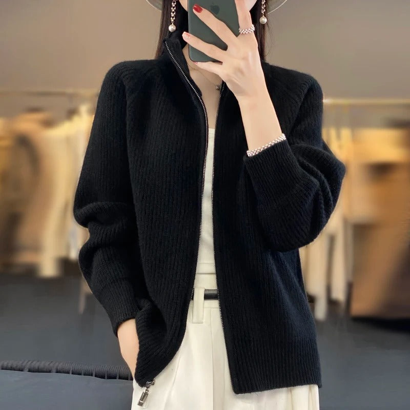 Wenen | Luxe Rits Cardigan