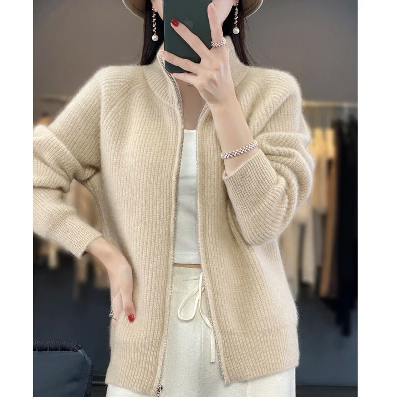 Wenen | Luxe Rits Cardigan