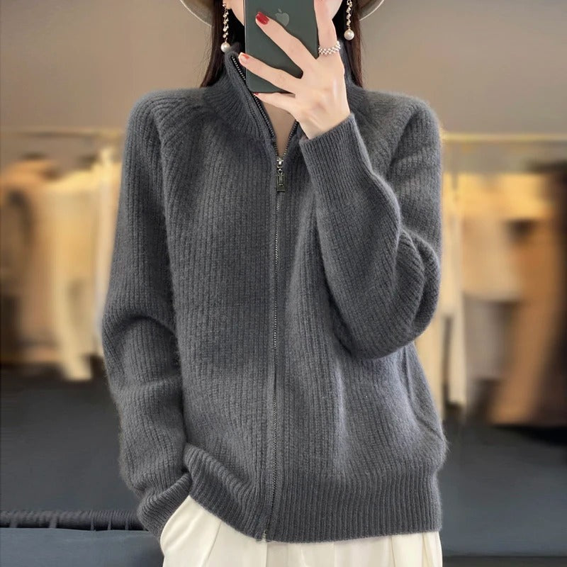 Wenen | Luxe Rits Cardigan