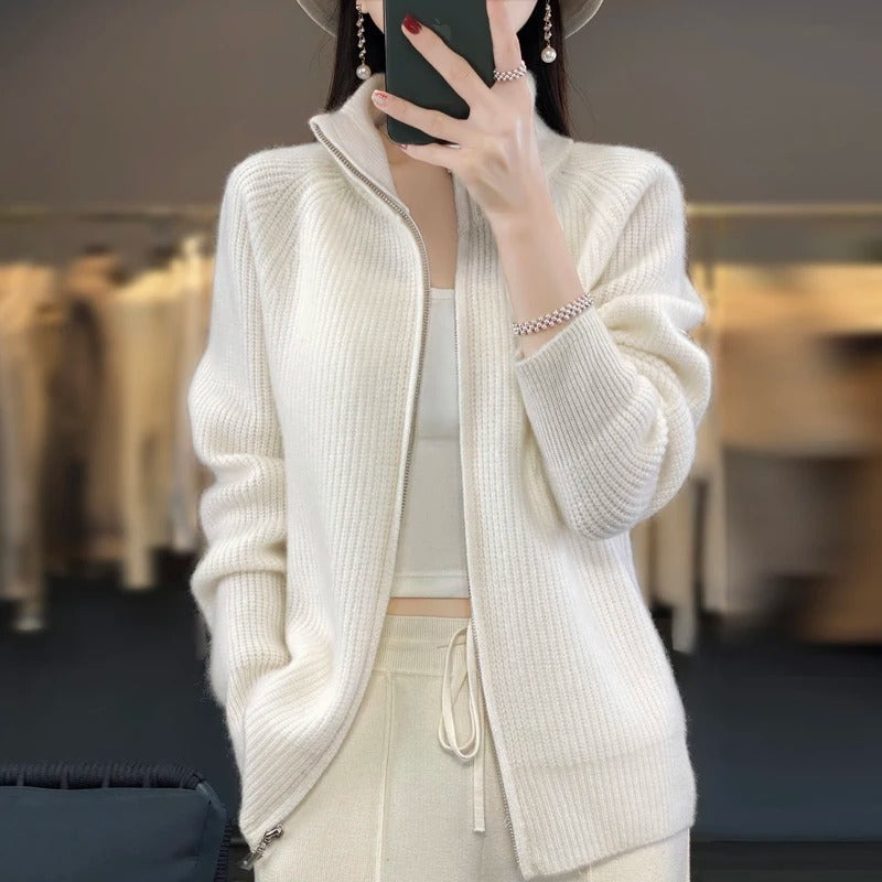 Wenen | Luxe Rits Cardigan