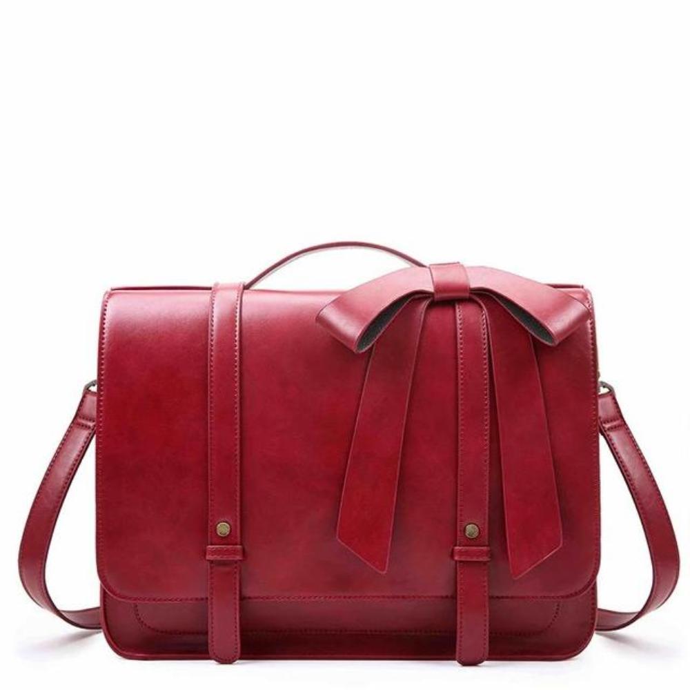 Knoten | Sac Retro Twist bleu-rose