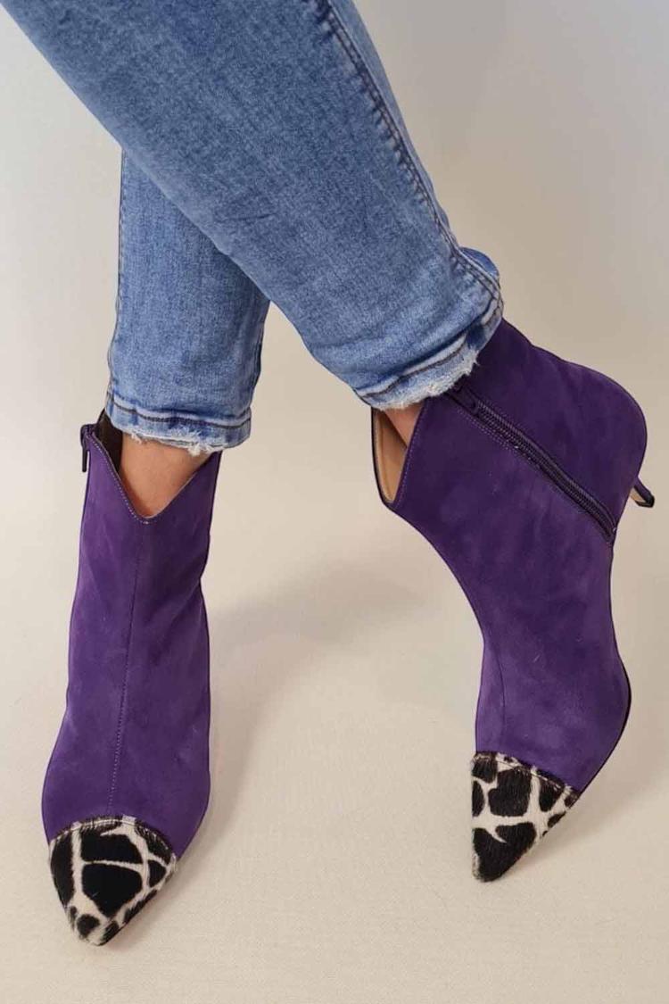 Léa™ | Elegante Puntige Enkellaarsjes