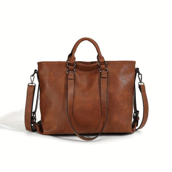 Bianca | Vintage Tijdloze Shopper Tas met Verfijnde Elegantie