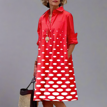 Adela | Handgemaakt midi-jurk