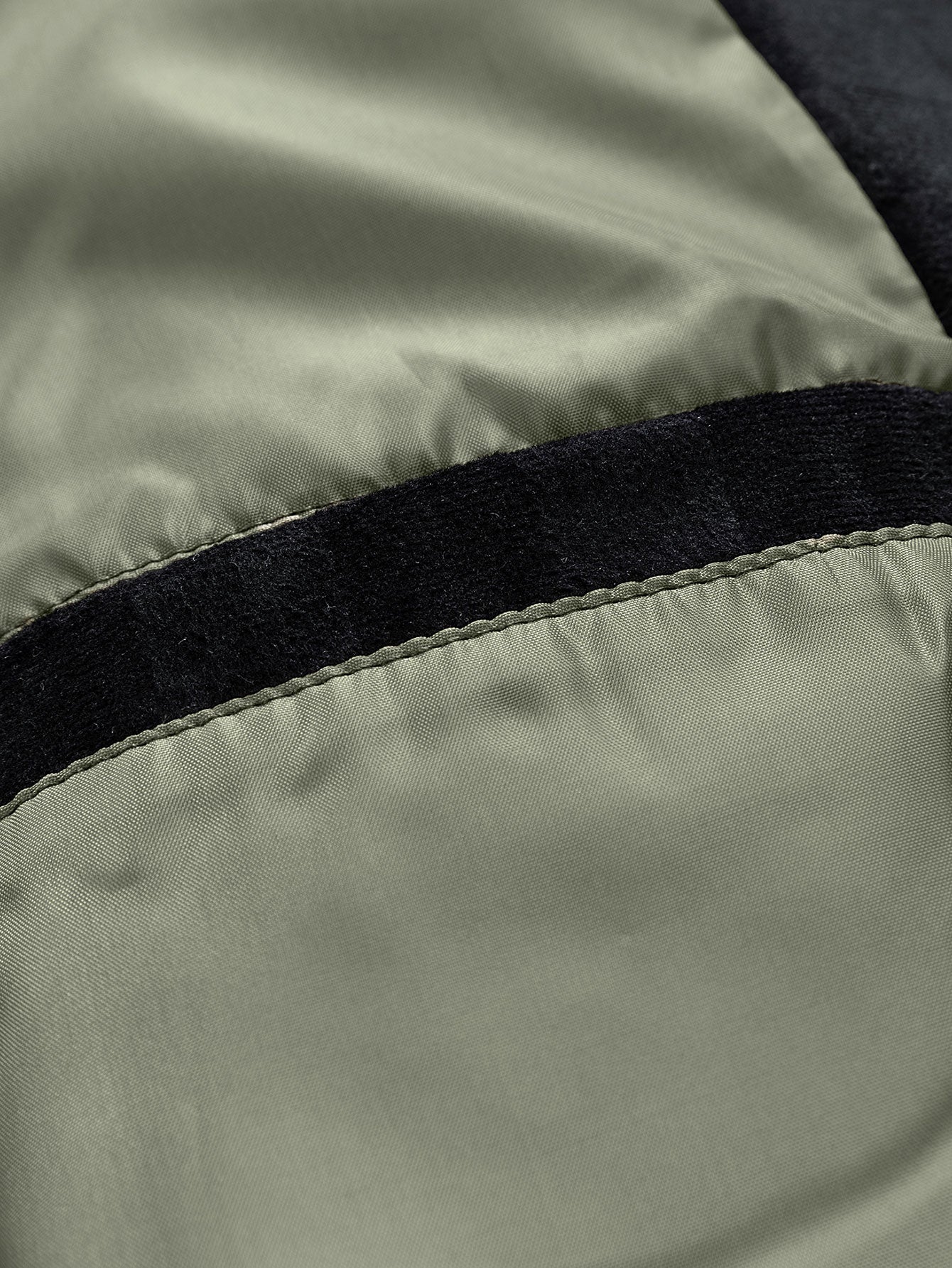 Geruite suède look jas