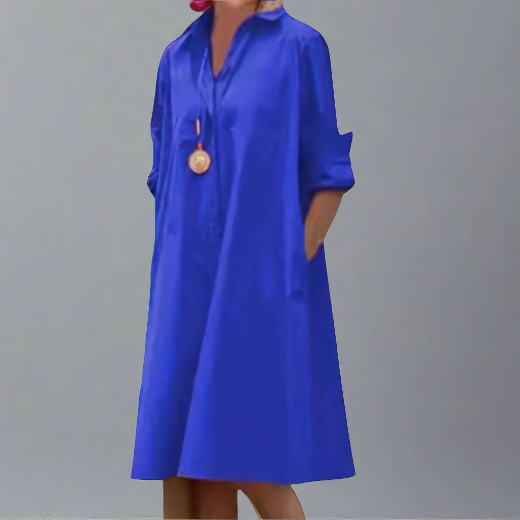 Imke | Handgemaakt midi-jurkje