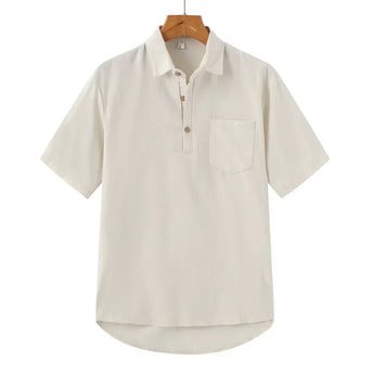 Savrani™ | Linnen Polo Shirt