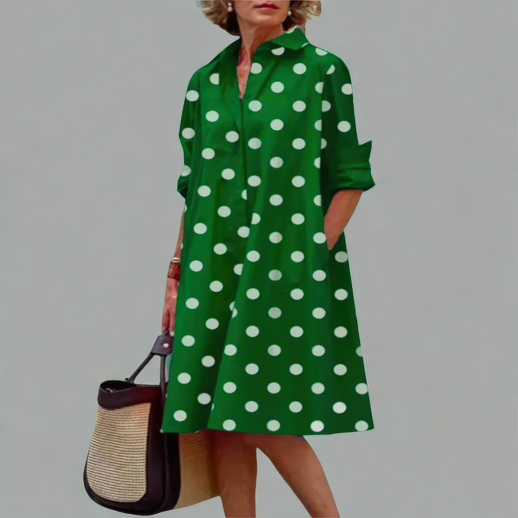 Janin | Handgemaakt midi-jurkje