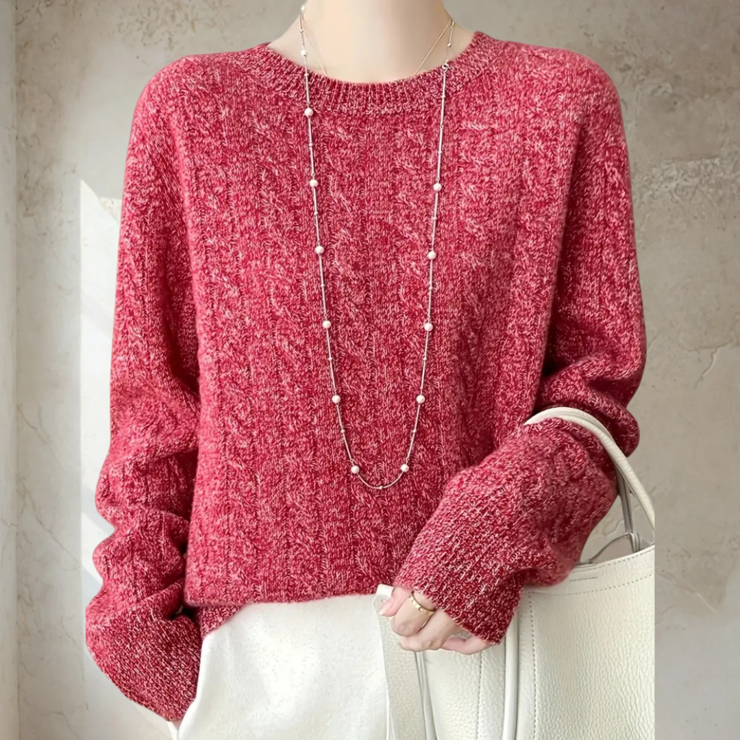 Betty | Elegante Trui van Breiwerk en Absoluut Comfort