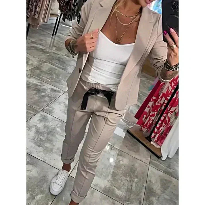 Deborah | Blazer met bijpassende broek