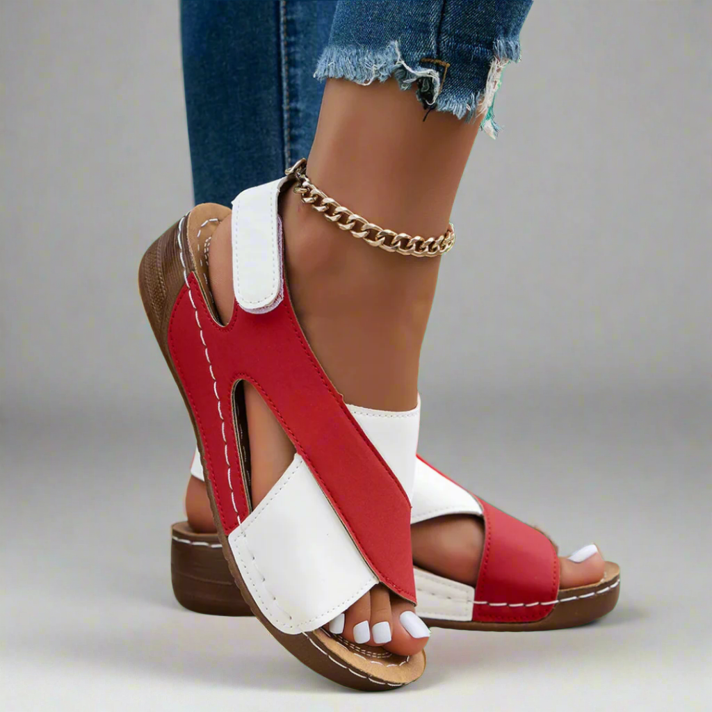 Alwine | Handgemaakte Hakken Sandalen van Premium Materialen