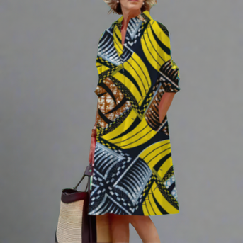 Gisela | Handgemaakt midi-jurkje