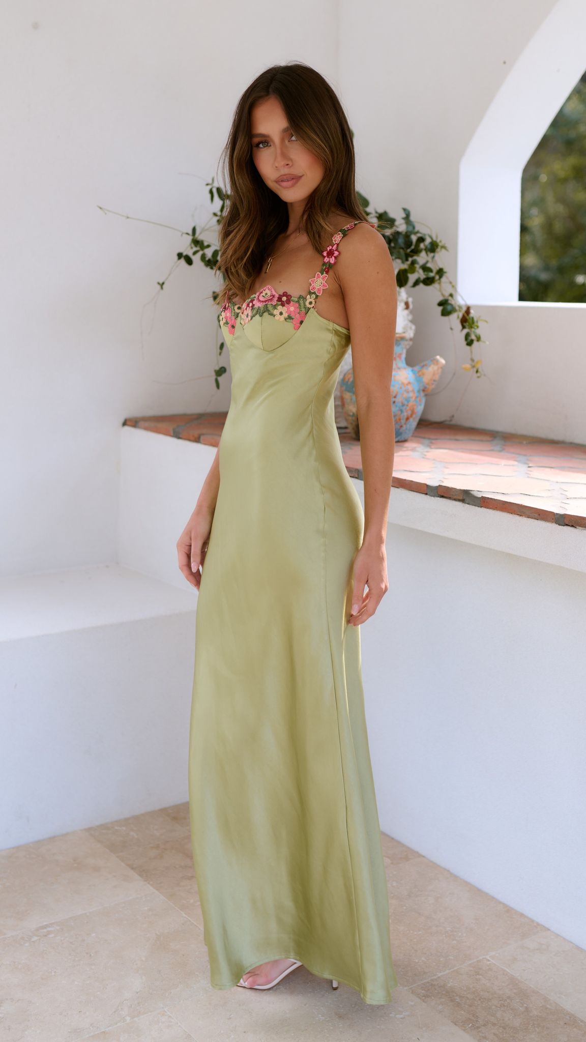 Chelsey - Elegante Maxi Jurk