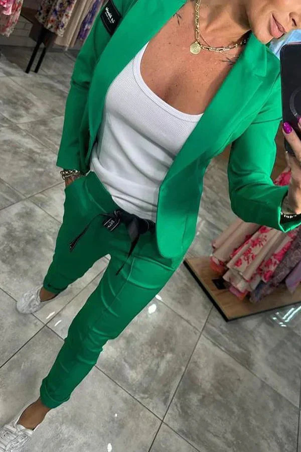 Deborah | Blazer met bijpassende broek